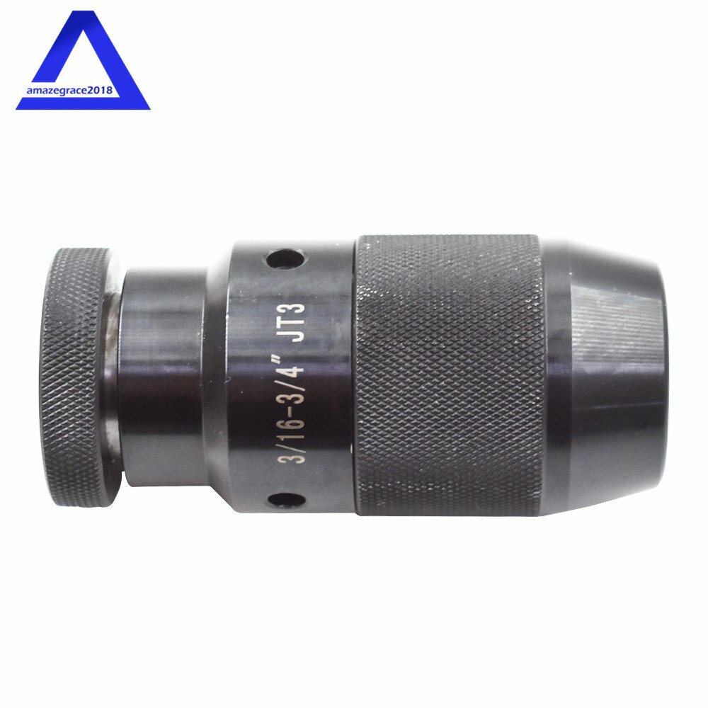 Jacobs Taper #3 Type JT3 3/16-3/4″ Pro-Series 3JT Keyless Drill Chuck Heavy Duty