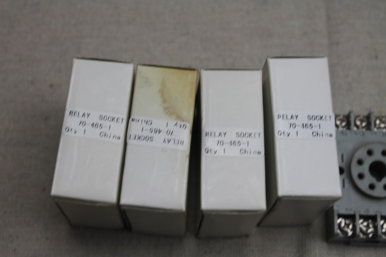 Lot of Electrical Parts Square D Socket Relay Contacts KP12P14V14 KP13P14V14 ++