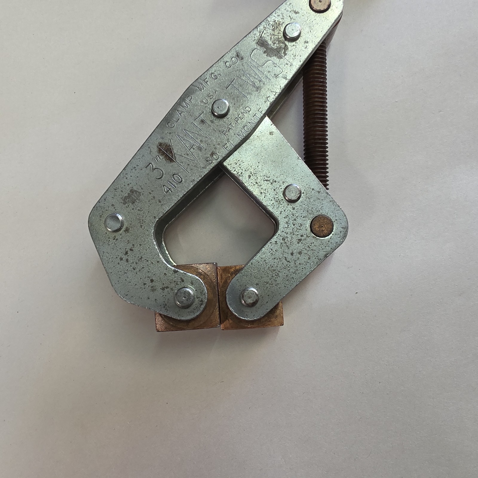 Kant Twist No. 410 Size 3 Cantilever Welding Clamp