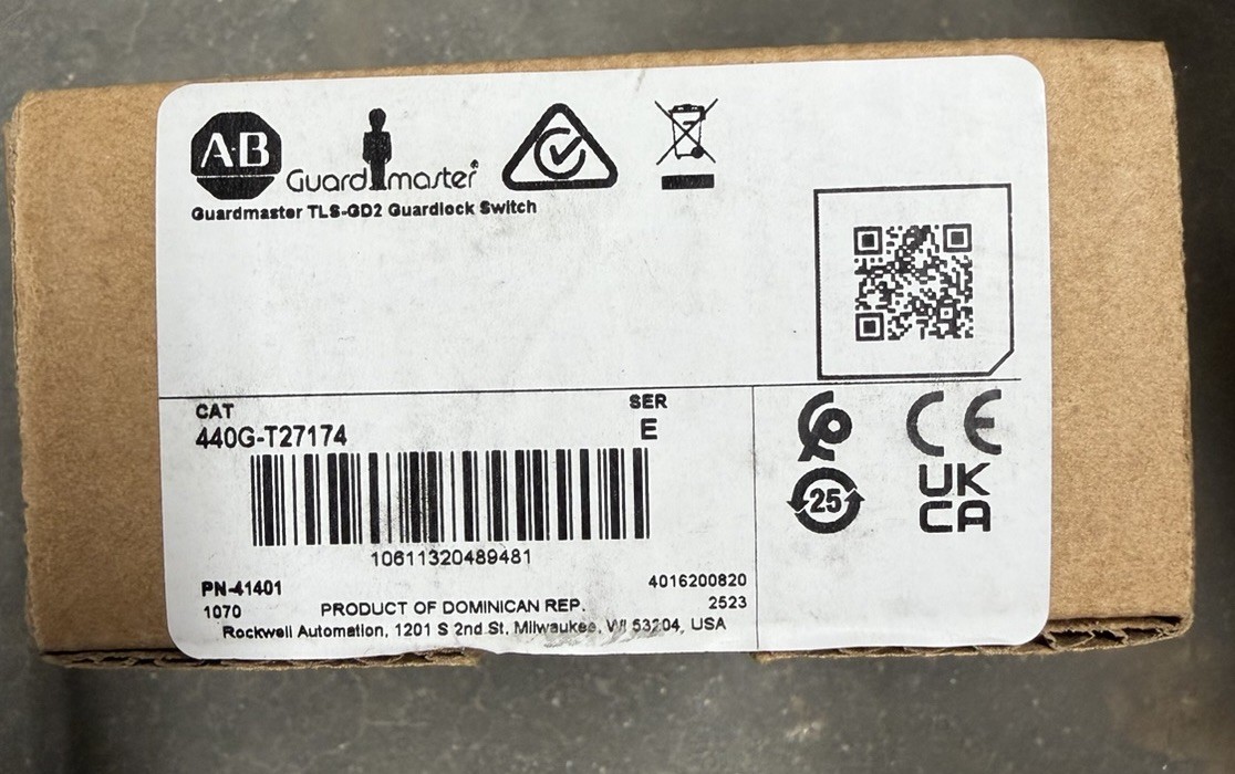 NEW 440G-T27174 GUARDMASTER TLS1-GD2 SAFETY LATCH ALLEN BRADLEY PN-41401