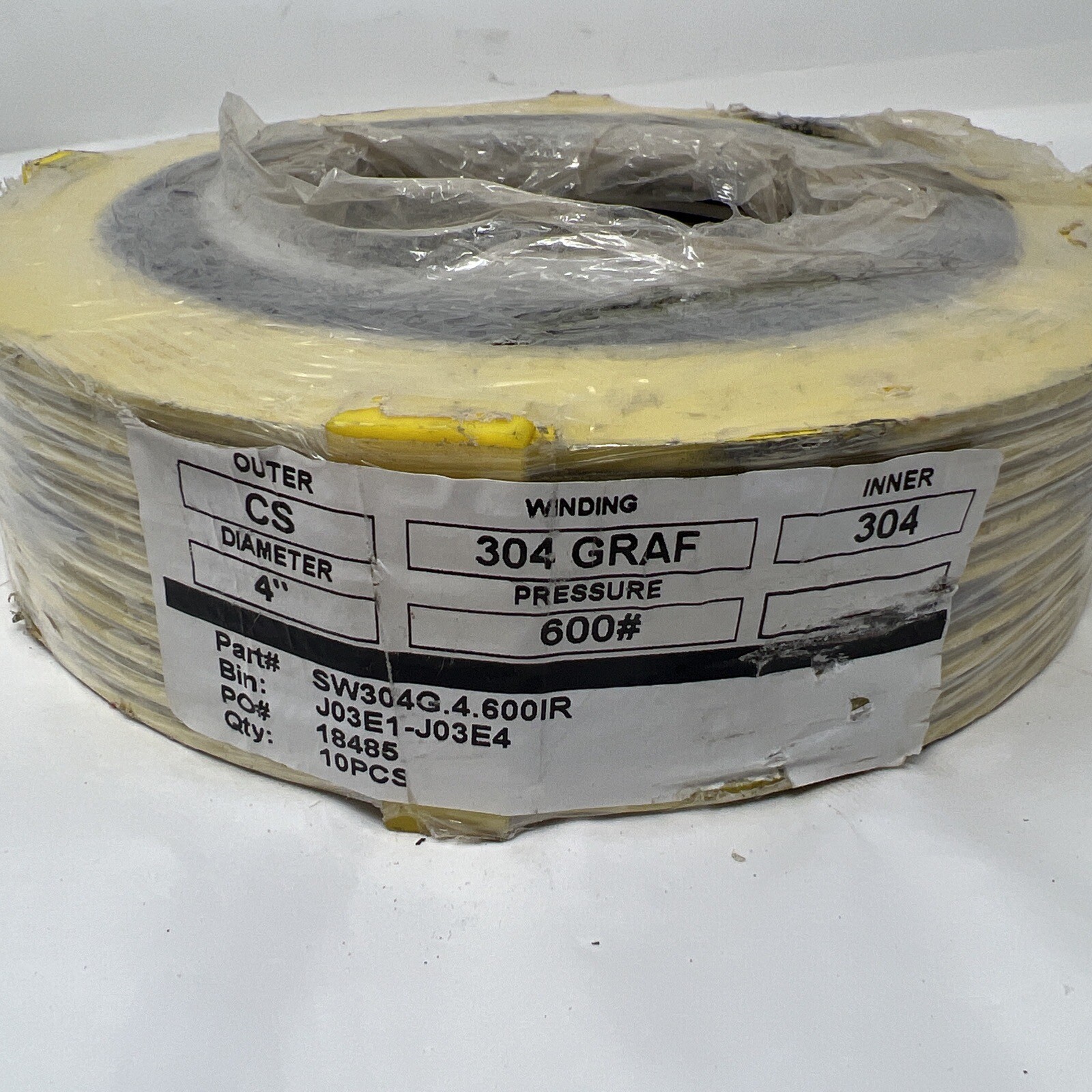 Teadit C 6” 150# ASME B16.20 304/FG 304 IR SW204G.4.600IR Lot of 10