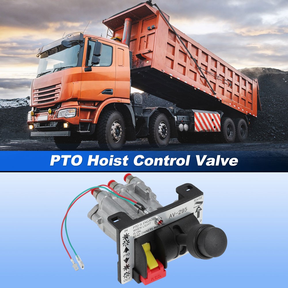 AV-295 Manual Control Valve Hydraulic PTO Dump Control Valve 5 Speed Dump Truck Truck