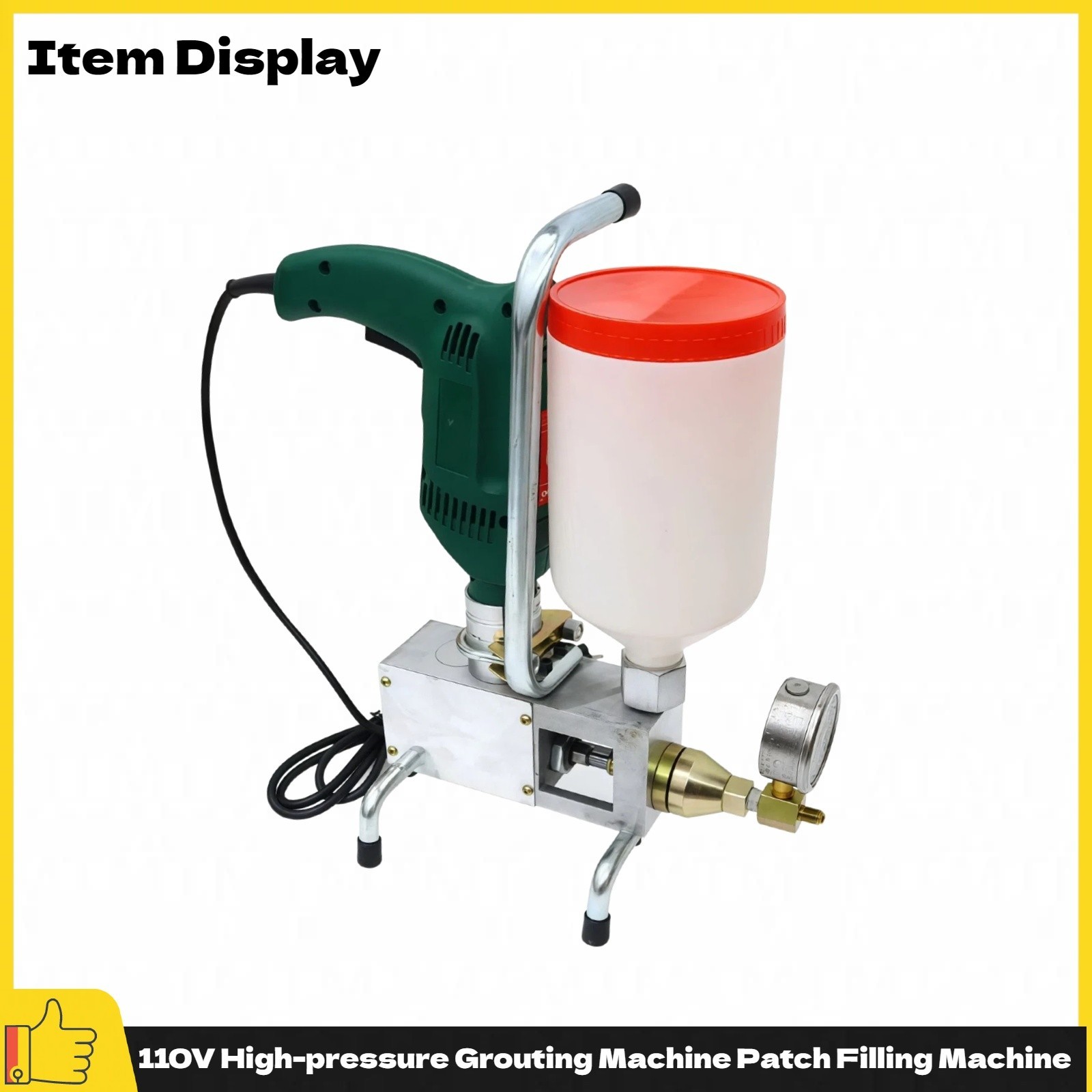 13500psi Grouting Machine Injection Pump Building Leak Stoppage Gun 110V