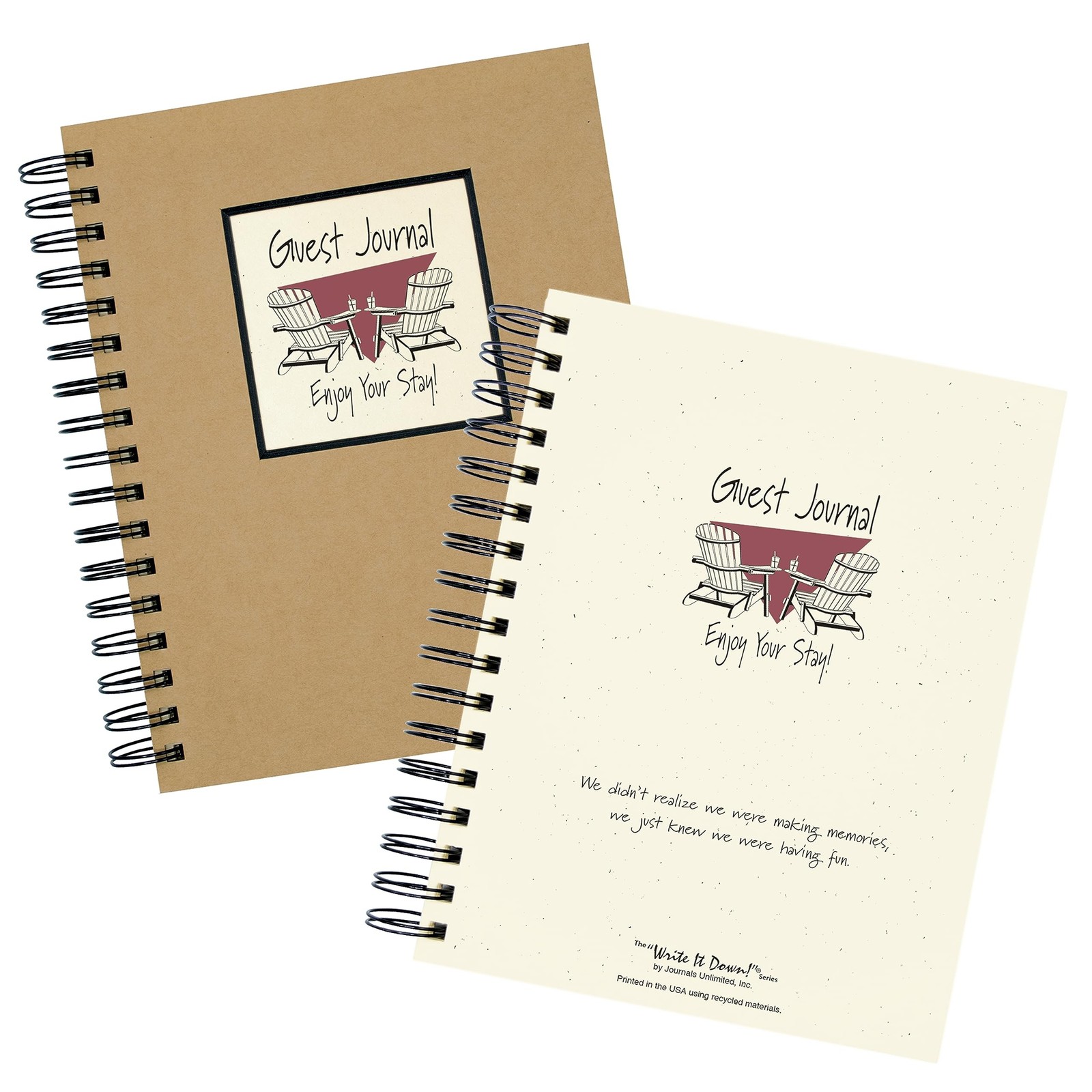 Write it Down series by Journals Unlimited, Guided Journal, Guest Journal, En…