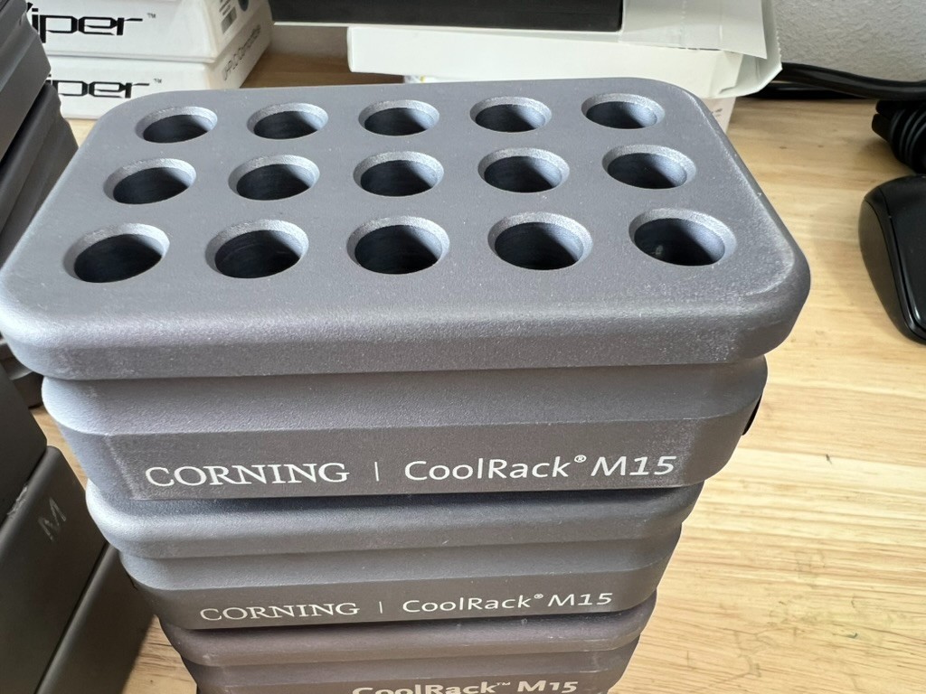 Biocision CORNING CoolCell CoolRack Cooling Rack M15 M90 M96 ID PCR384