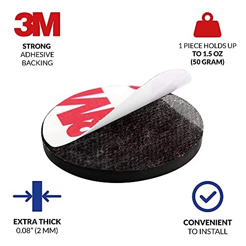 120pcs Magnetic Dots with Adhesive Backing 0.8″ Diameter, Strong 3M Adhesive
