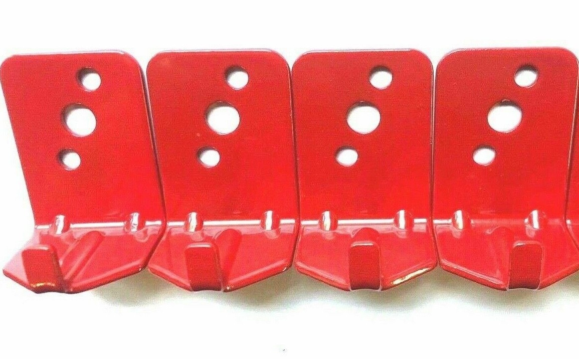🔥🧯LOT OF 4-UNIVERSAL WALL MOUNT 5 & 10 lb. SIZE FIRE EXTINGUISHER BRACKET NEW