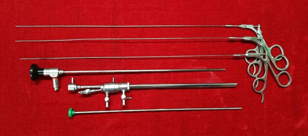 Laparoscopic Hysteroscopy Operative Sheath Set Forceps 5fr & Hysteroscope 2.9mm
