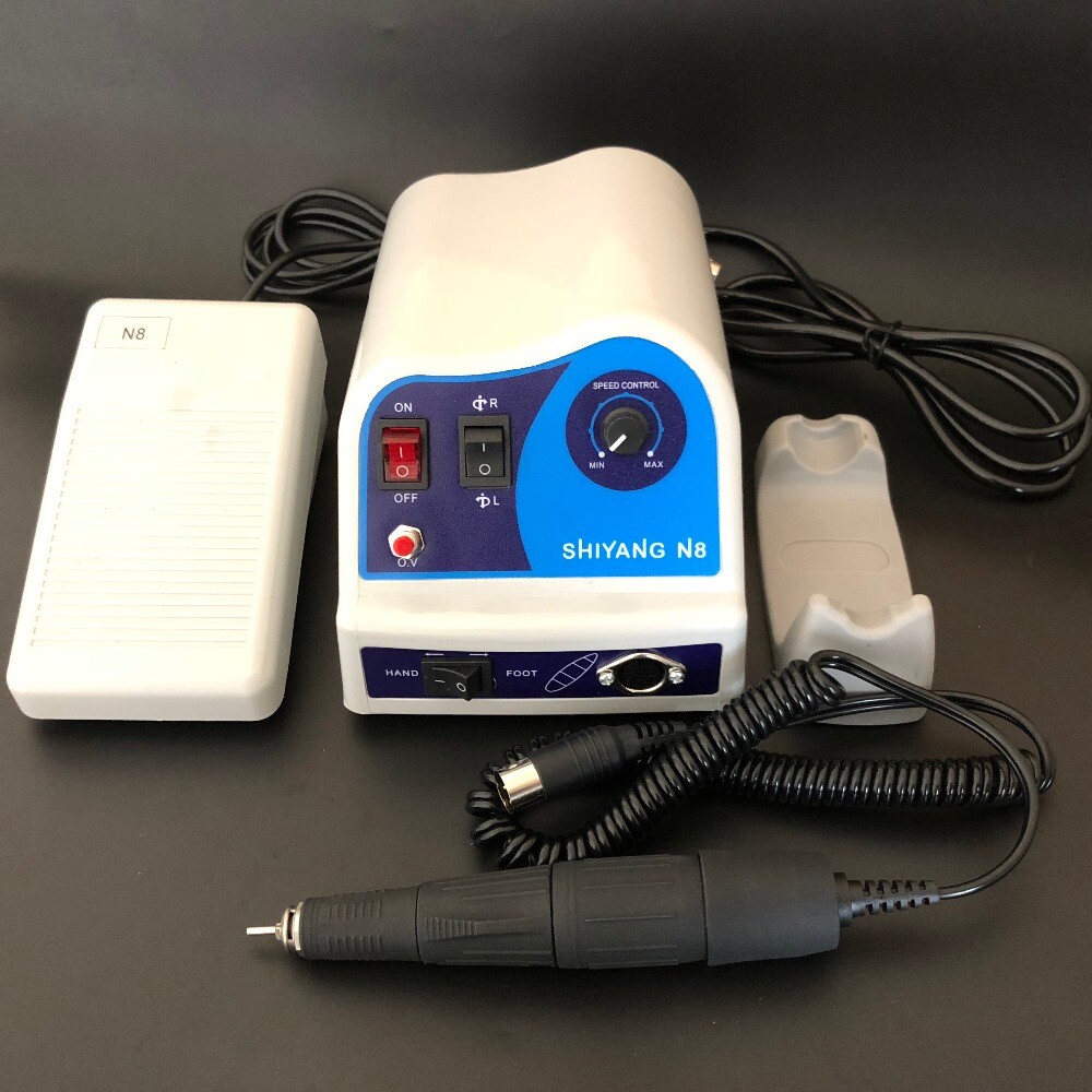 45000rpm Dental Lab Micro Motor Micromotor SHIYANG N8 + Handpiece H37LN US STOCK