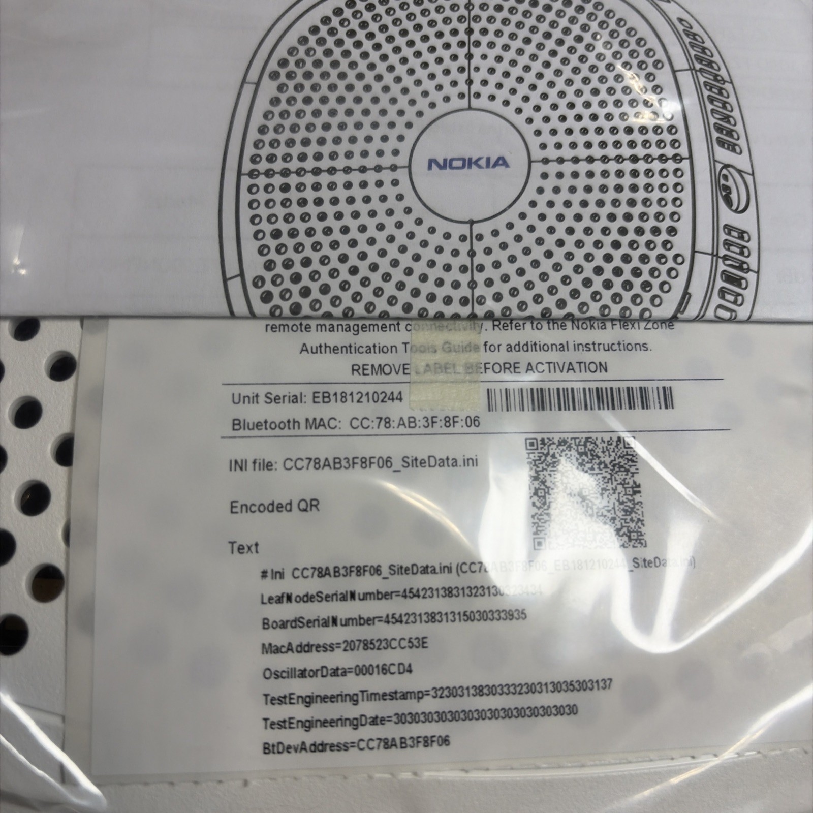 Nokia Model FWFF Flexi Zone Indoor Pico BTS 473237A.206 New Sealed
