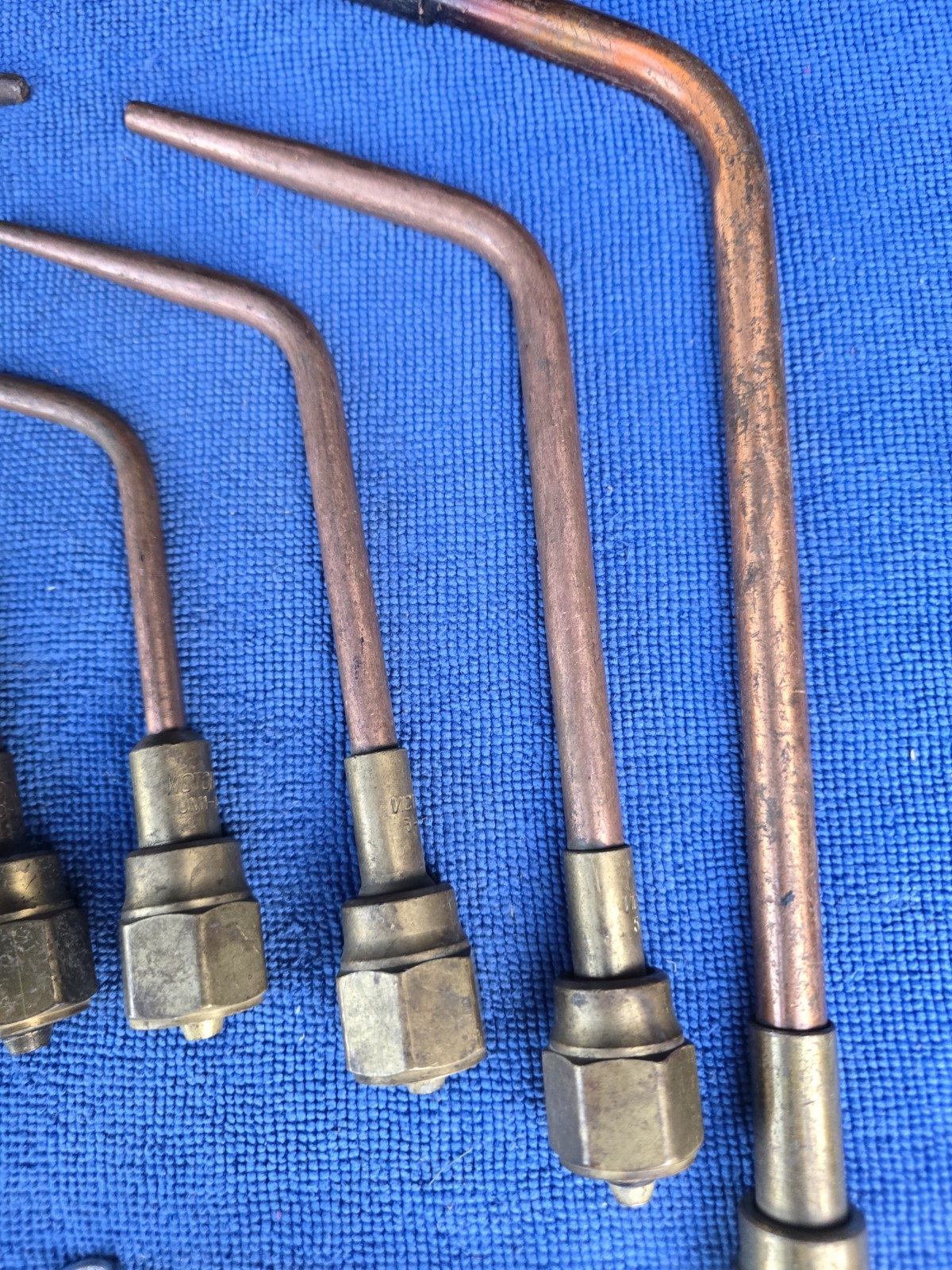 Victor Brazing Tips Lot With Rosebud Attachment And Striker
