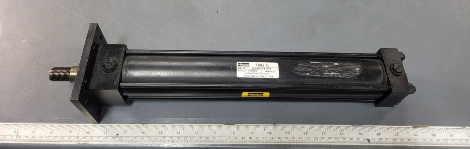 PARKER 02.00 JB3LLTS34 13.000 HYDRAULIC CYLINDER, SERIES 3L, 0921D