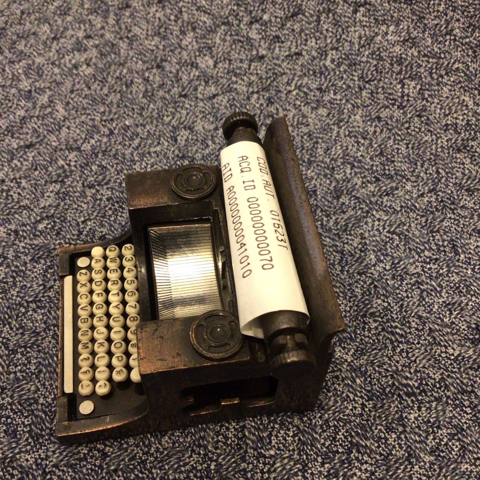 Play-Me Typewriter pencil sharpener Ref. 973 MPN 973 Made in Spain