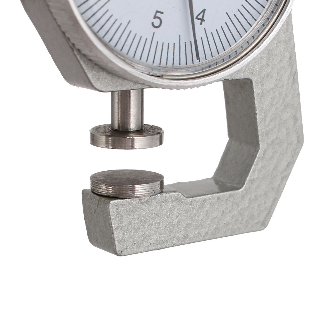 0 to 10mm Range Measuring Tools 0.1mm Resolution Round Dial Thickness Gauge
