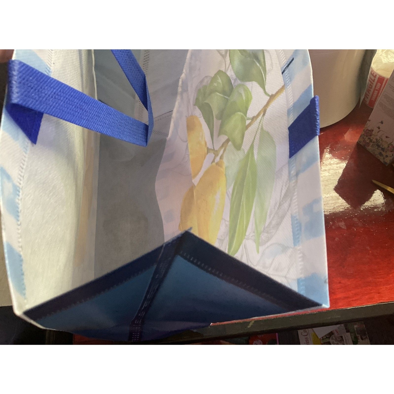 Lemon Design Shopping Bag