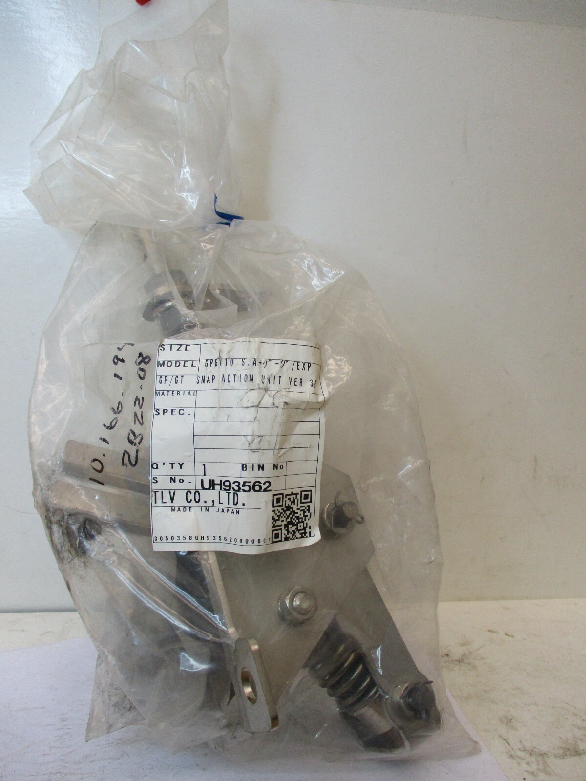 New GP/GT Snap Action Unit Ver. 38 TLV Co., LTD A757AES