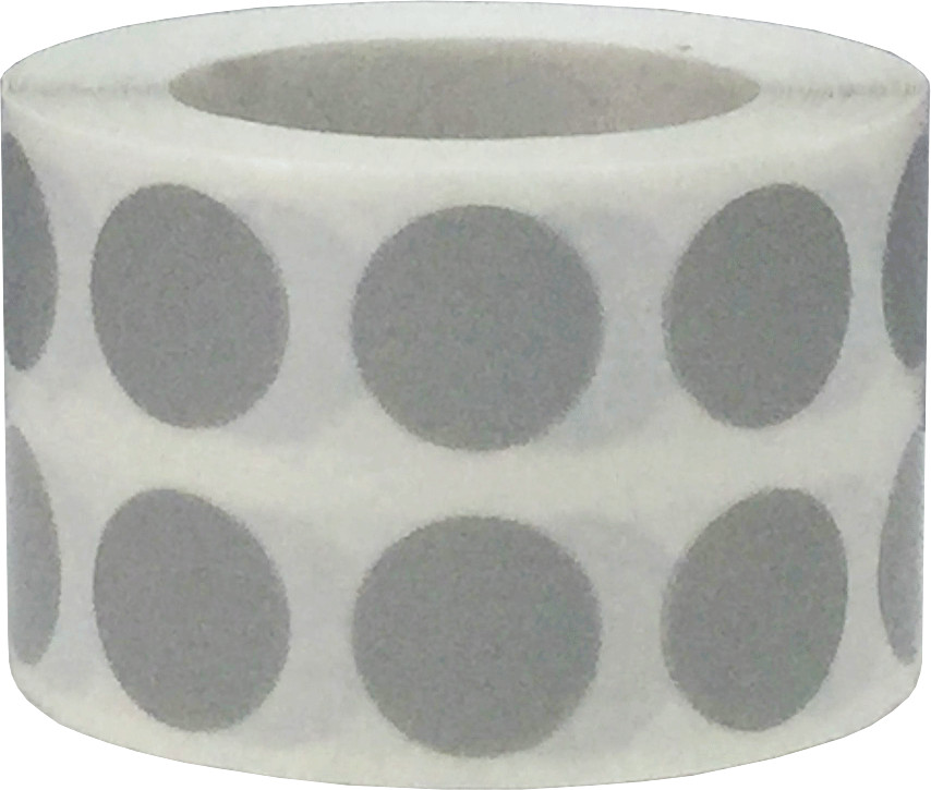 Circle Dot Stickers | 0.5″ Inch Round | 1,000 Pack | Pick One Color