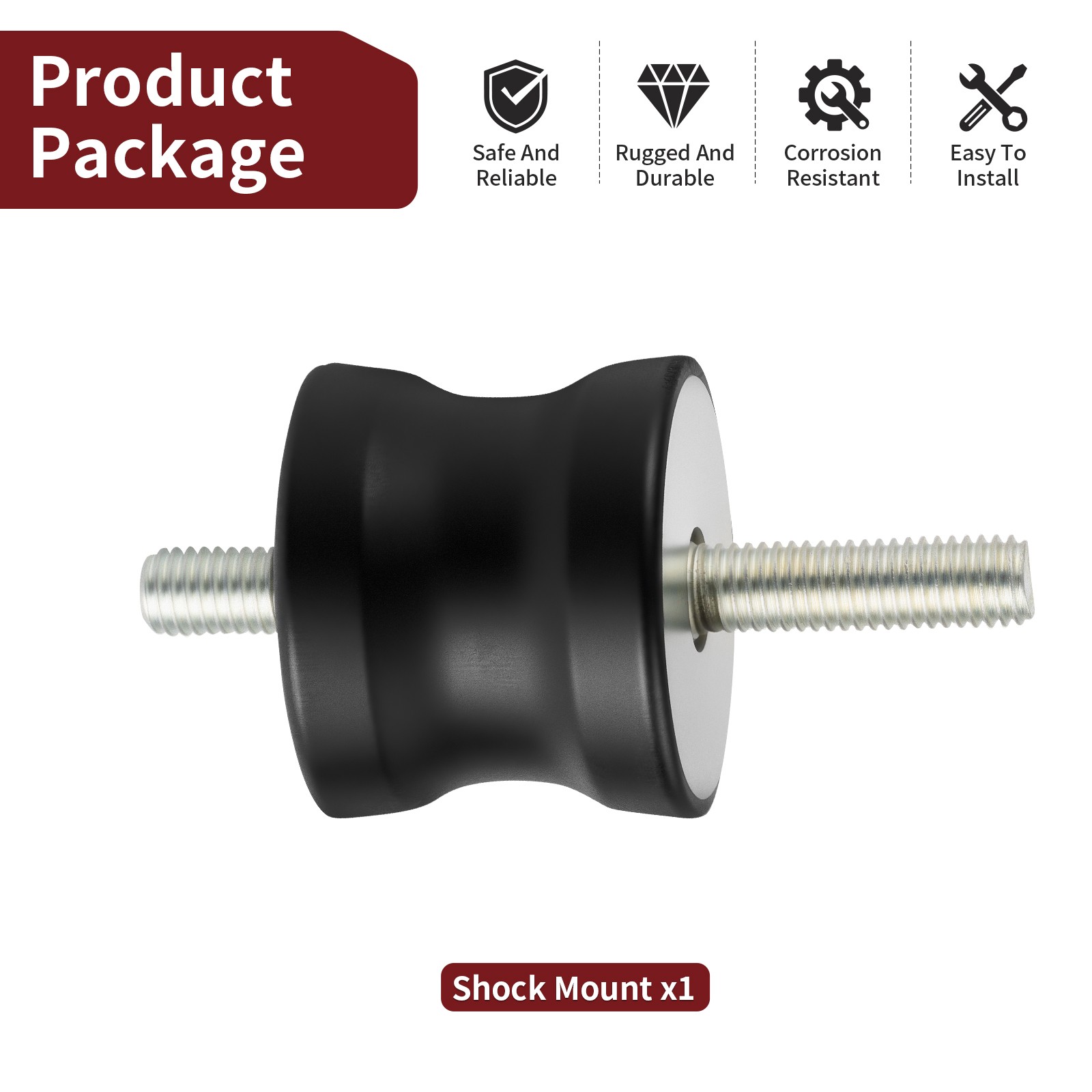 Shock mount 939010254 For Multiquip MVC-64VH/VHW , MVC80VH/VHW , MVC82VH/VHW