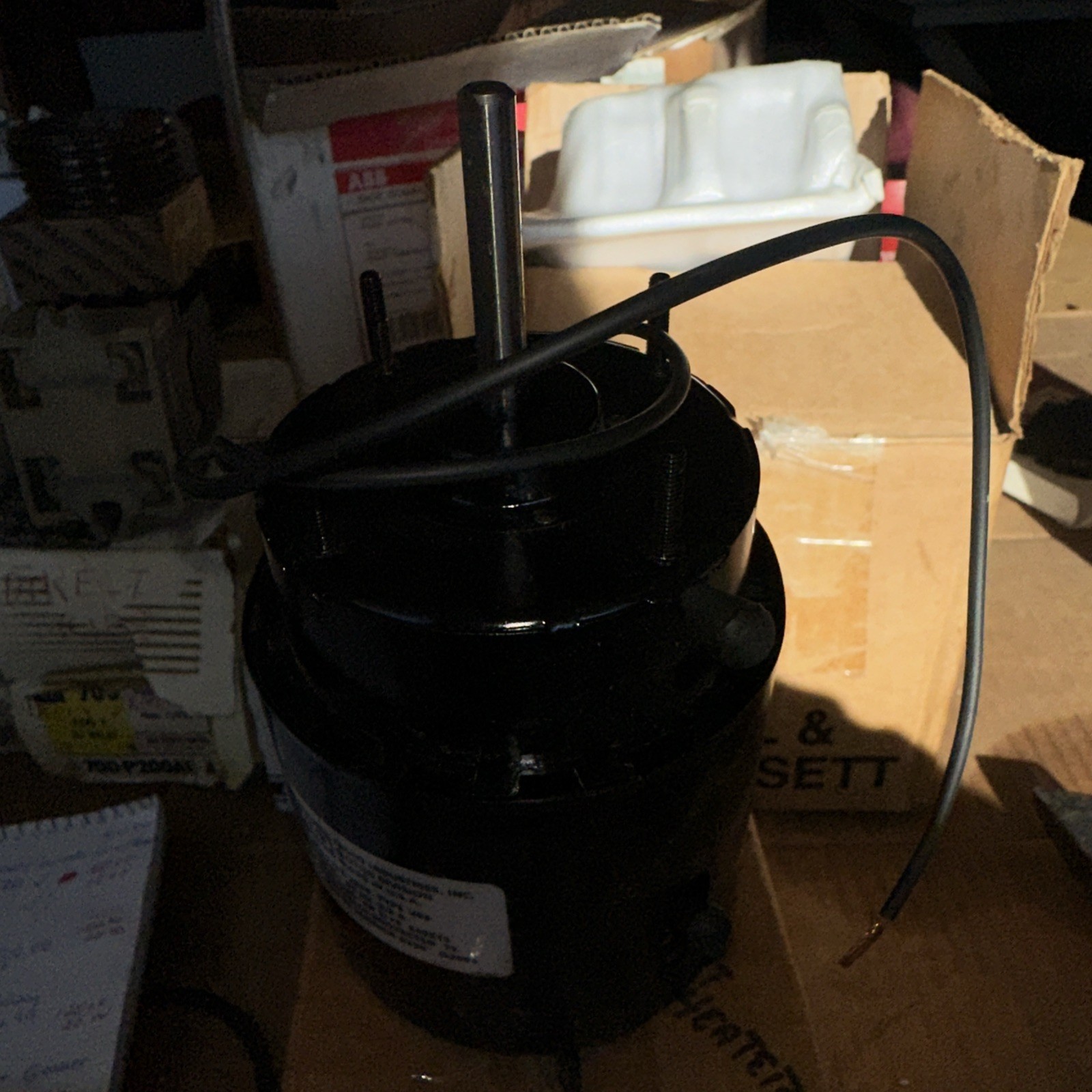 FASCO D234 Self-Cooled Motor 1/15 HP 1500 RPM 115V 3.3” Frame