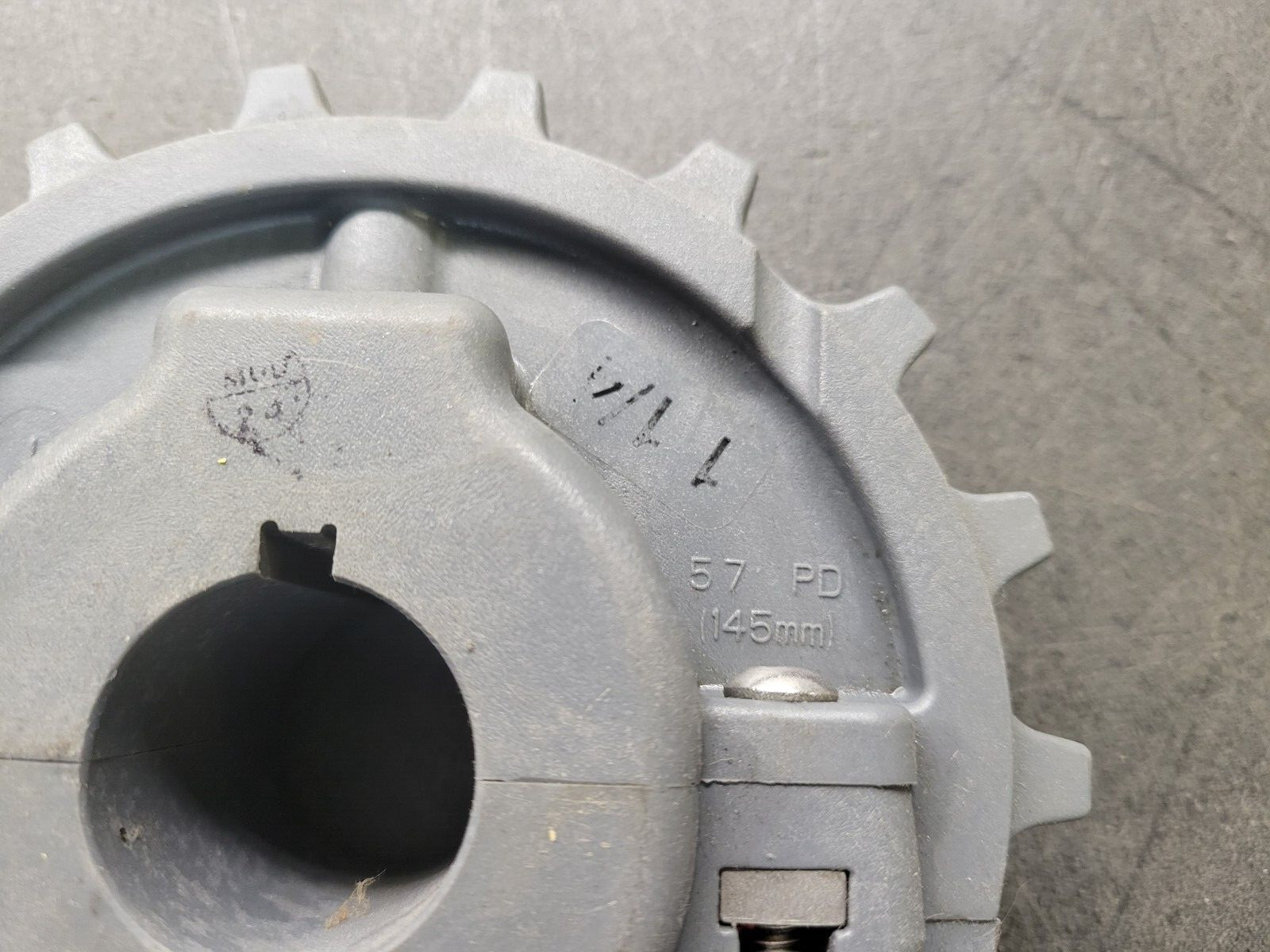 Intralox 57 PD 145mm 1 1/4″ Sprocket.