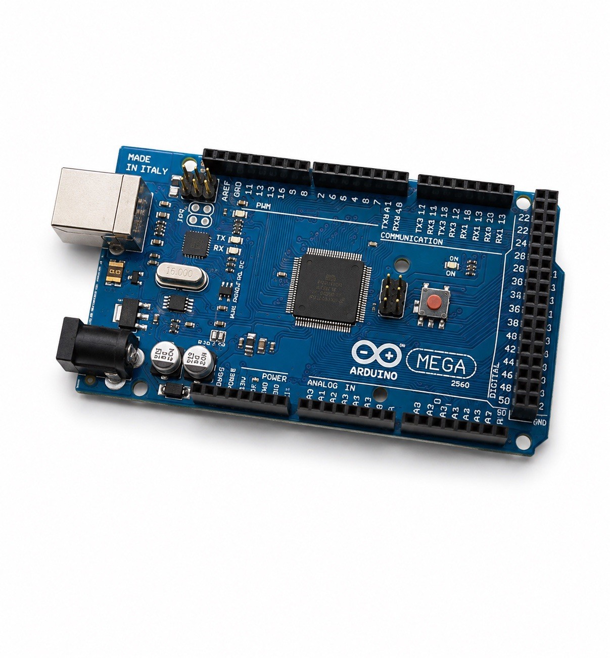 Arduino Mega 2560 Microcontroller Development Board with USB and Power Jack