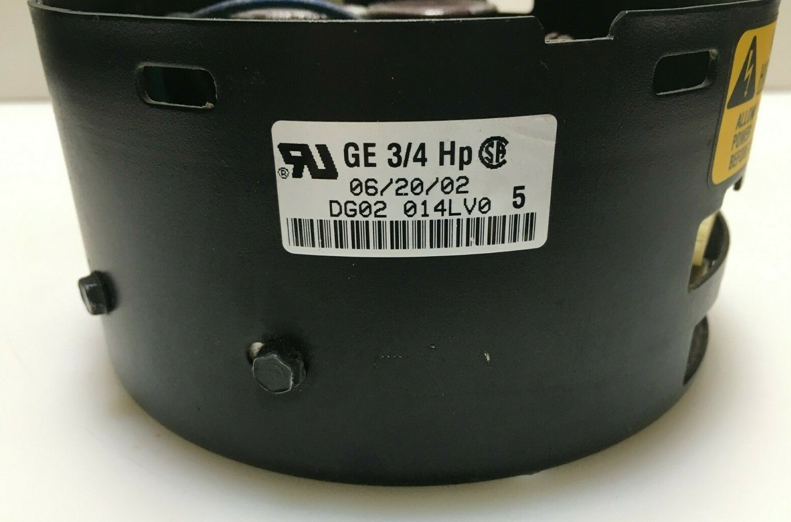 GE Module only 3/4 HP TRANE D341314P53 MOT09988 Rotation CW 208/230V used #Z501