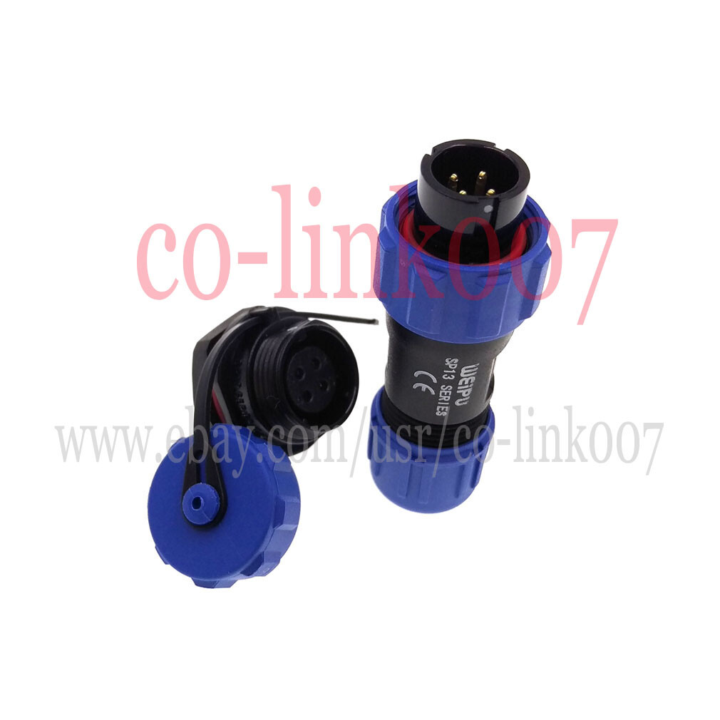 WEIPU SP13 2 3 4 5 6 7 9 pin Waterproof Connector IP68 SP1310/P2 SP1312/S2…