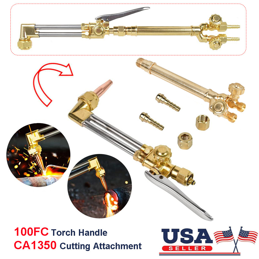 Heavy Duty Victor Style CA1350 100FC Oxygen Acetylene Cutting Welding Torch Kit