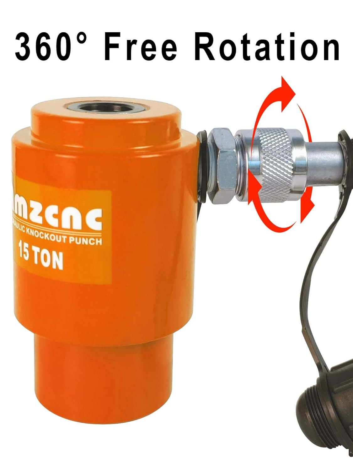 15 Ton 1/2 Inch to 4 Inch Hydraulic Punch Driver Kit Manual Hole Knockout Punche