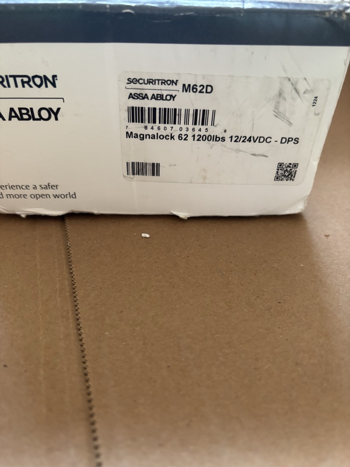 Assa Abloy Securitron 1200 Lbs Magnalock M62D With DPS