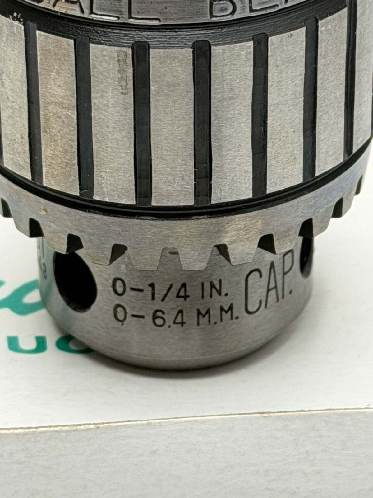 NEW Jacobs 8-1/2N 2SJT Ball Bearing Super Chuck 0-1/4″ Cap 1/2” Shank & Key