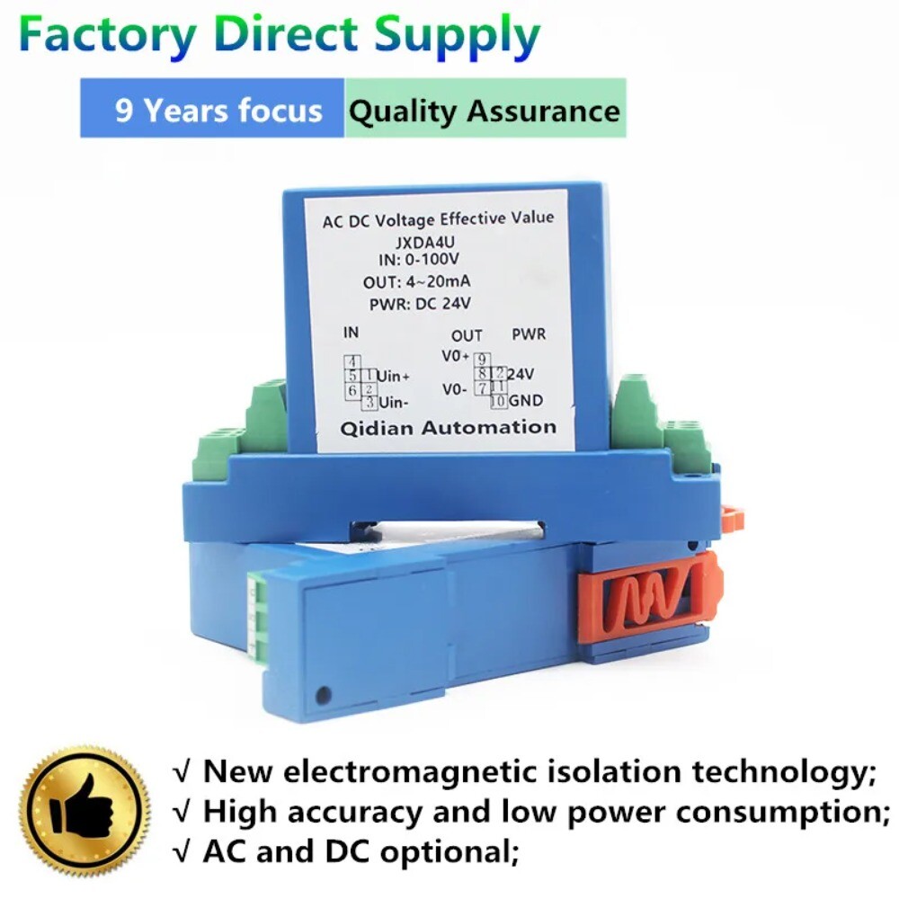 DC Voltage Transmitter High Volatge Transducer Factory Supply AC Voltage Sensor
