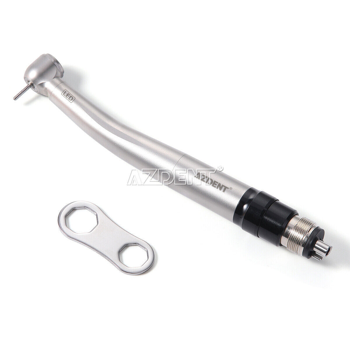 Dental LED E-generator High Speed Optic Handpiece with Quick Coupler 4Holes