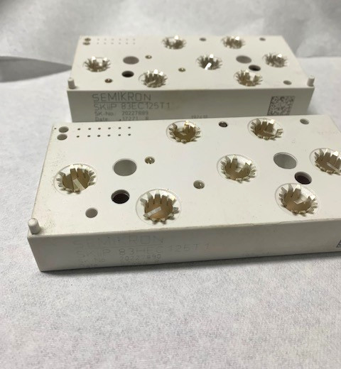 1 Pair SEMIKRON SKIIP83EC125T1 IGBT and SEMIKRON SKIIP83HEC125T1 IGBT MODULES