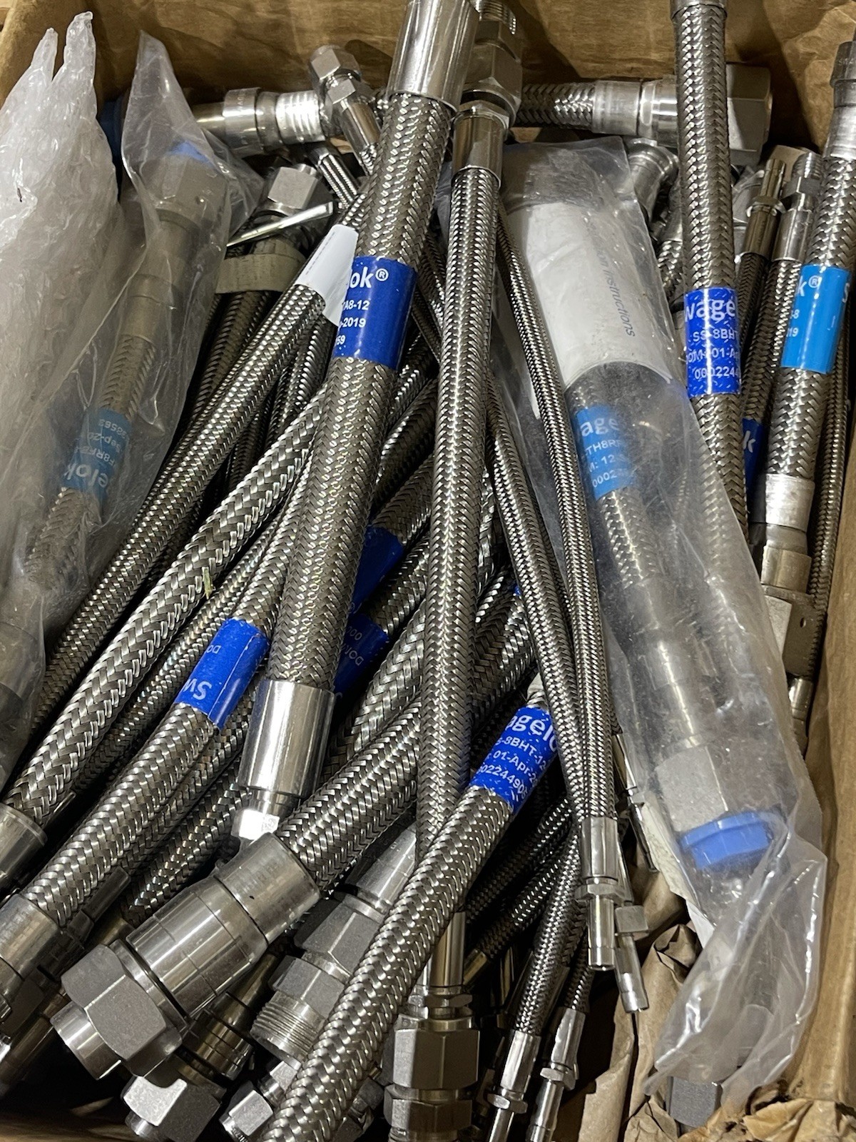 Lot Of Swagelok Fittings, Hoses, Valves, Filters, SS Stainless Steel, HC C-276