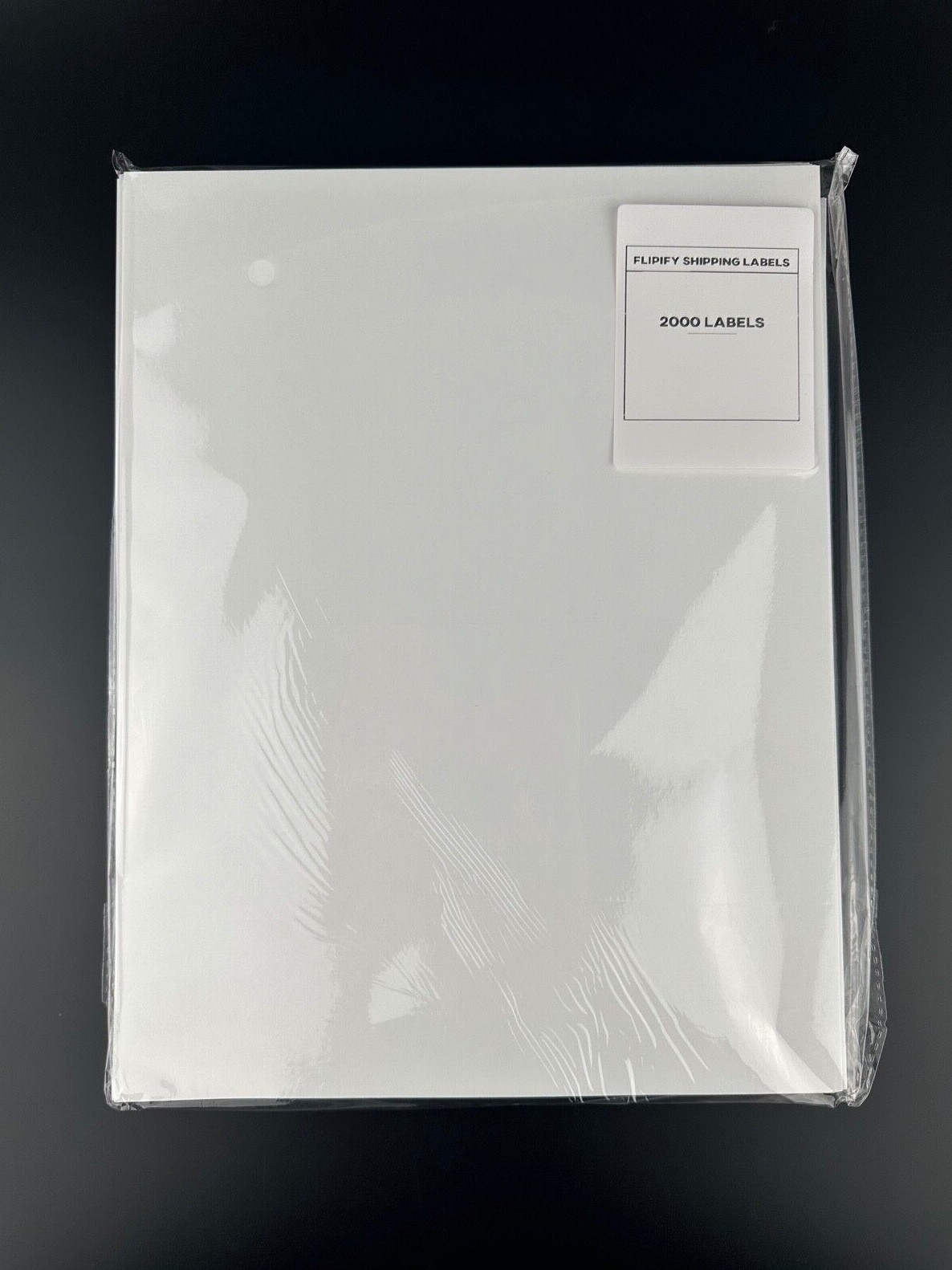 50-8000 Shipping Labels 8.5″ x 5.5″ Half Sheets Blank Self Adhesive 2 Per Sheet