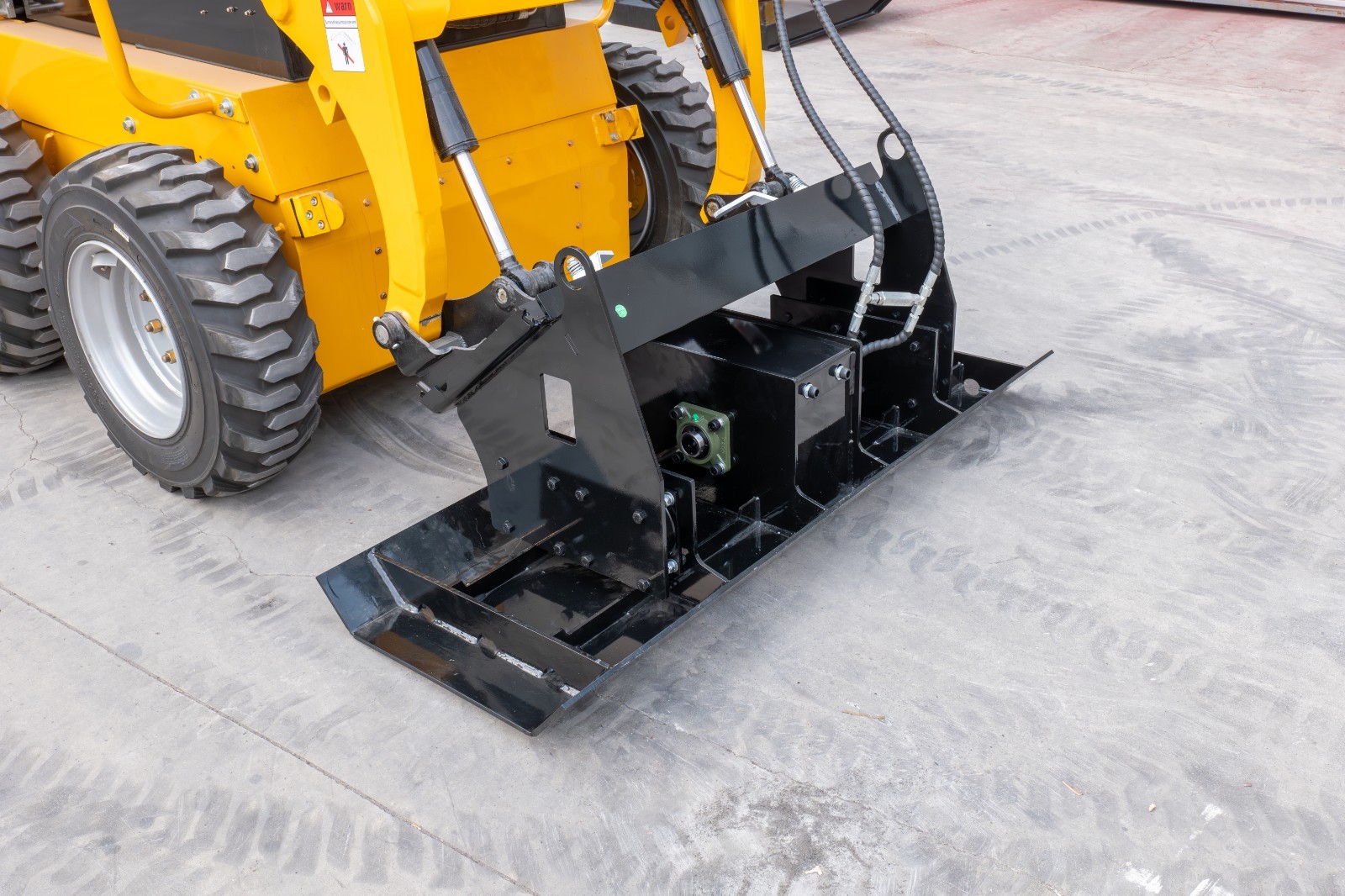 Road Vibratory Flat Plate Compactor fit Bobcat Skid Steer Loaders Free Shipping