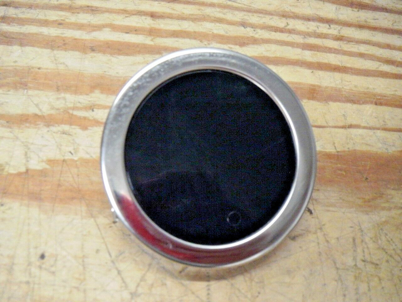 Chrome & Black Blank Gauge 3-1/8″ Face x 2-5/8″ Mounting Hole