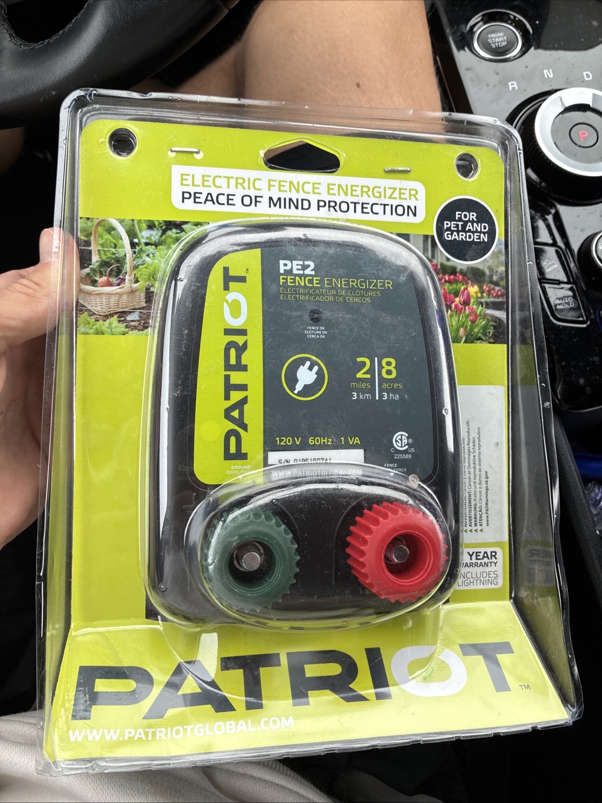 Patriot electric fence energizer