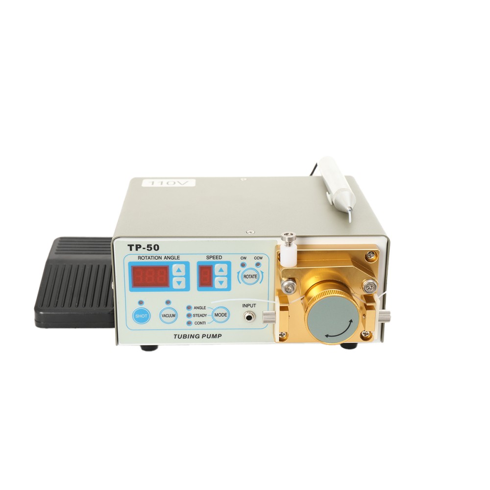 TP-50 Peristaltic Fast-drying Liquid Glue Dispenser Dispensing Machine 110V