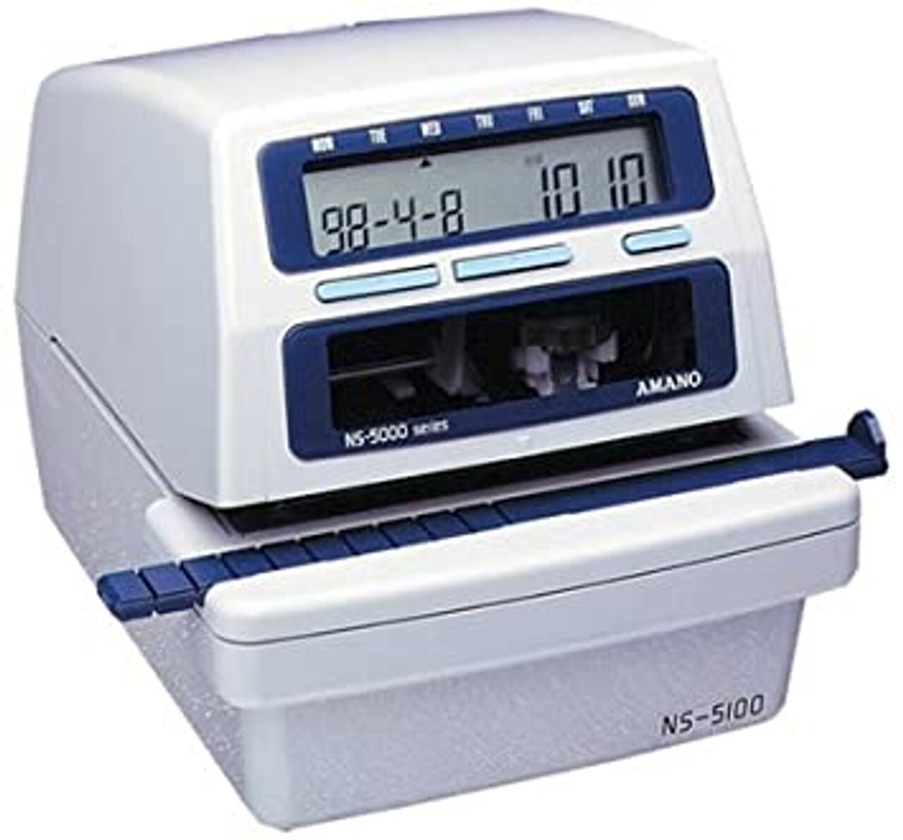 AMANO NS-5100 Electronic Time Date Number Stamp