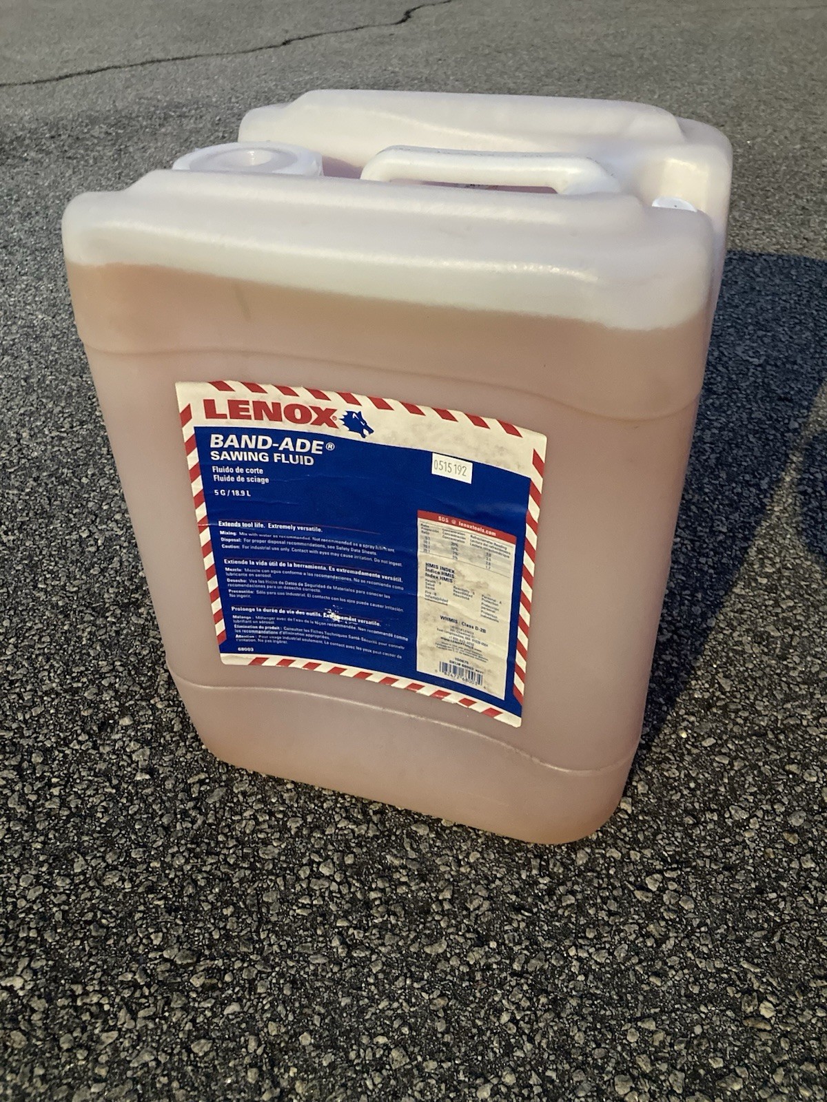 Lenox Band-Ade Semi-Synthetic Sawing Fluid 5 Gallon