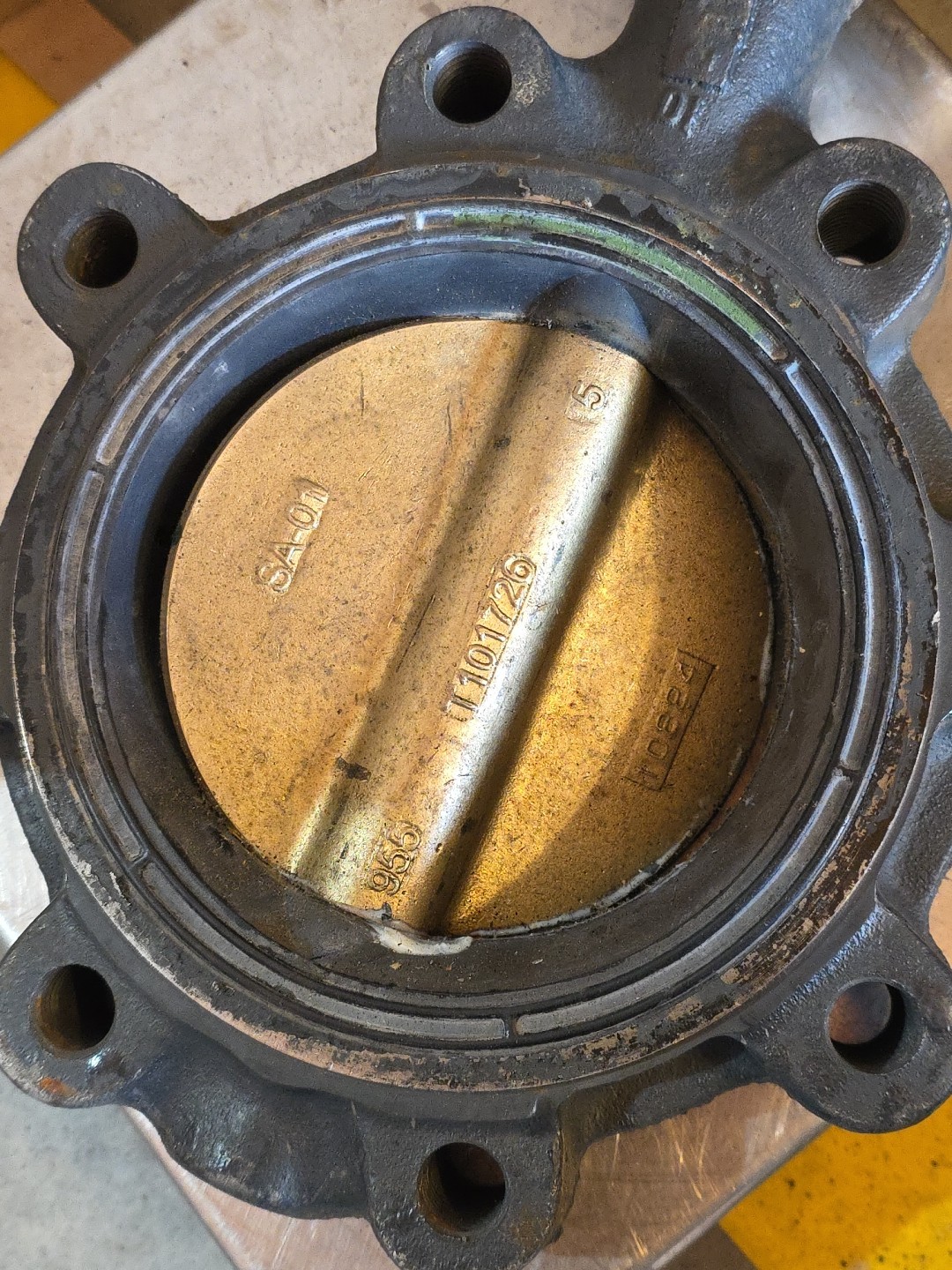 6 IN Nibco LD 120, BODY ID, NFG 02, DISK ALBZ, 200 PSI,