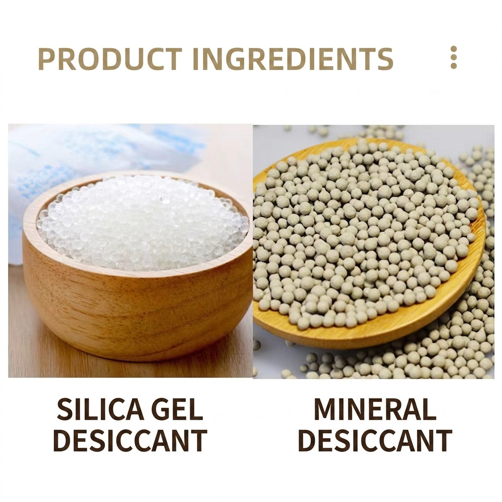 100 Packs 3g Food-Grade Silica Gel Desiccant Packets Moisture Absorber