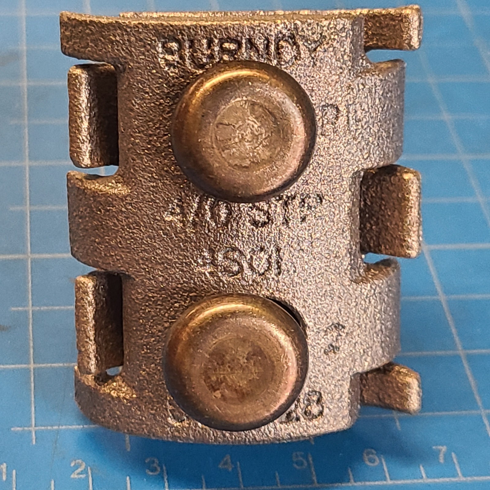 Burndy UC4W28: , 4-4/0 Parallel Groove Clamp Solid Copper Conductor