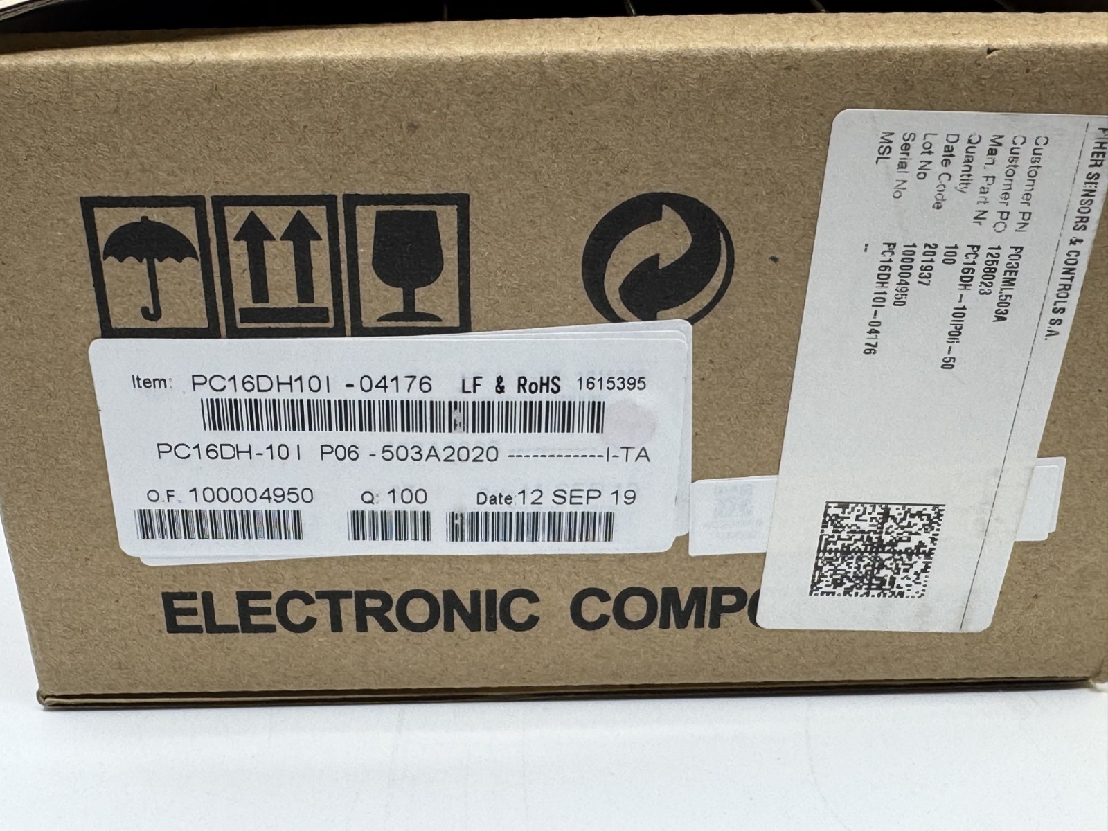 3 Pcs PC16DH-10IP06-503B2020 PIHER Potentiometer 50K 2 Gang 16mm 20% Logarithmic