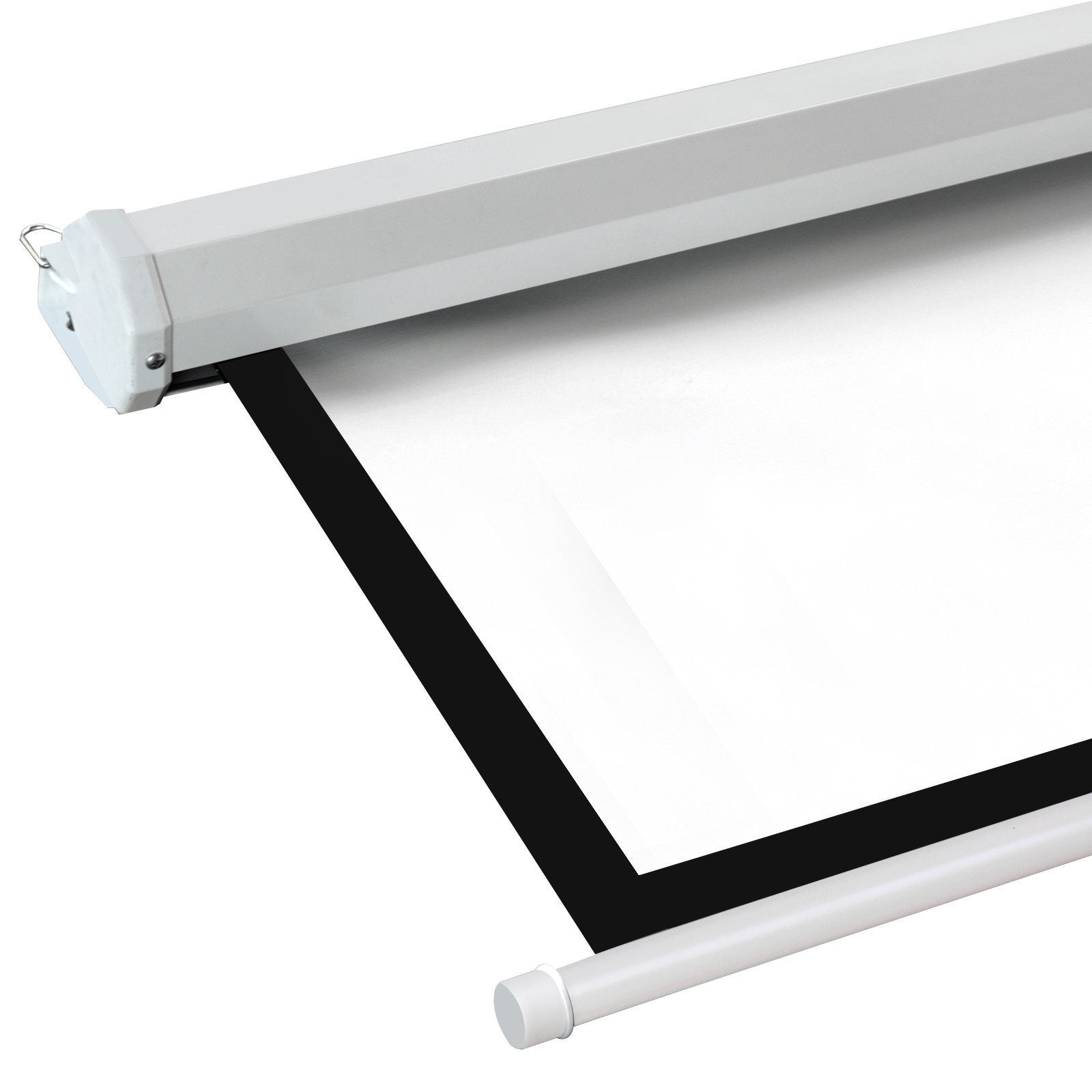 120» Projector Screen Projection Screen Manual Pull Down HD Screen 1:1 Format