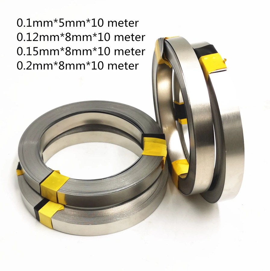 1pc 10m 18650 Nickel Strip Battery Spot Welding Connector Plate Roll – NEW