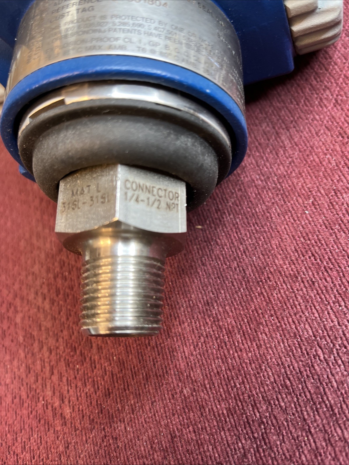 FOXBORO IGP10-AD1C1F PRESSURE TRANSMITTER 0-30 PSI 12.5-42.0 VDC