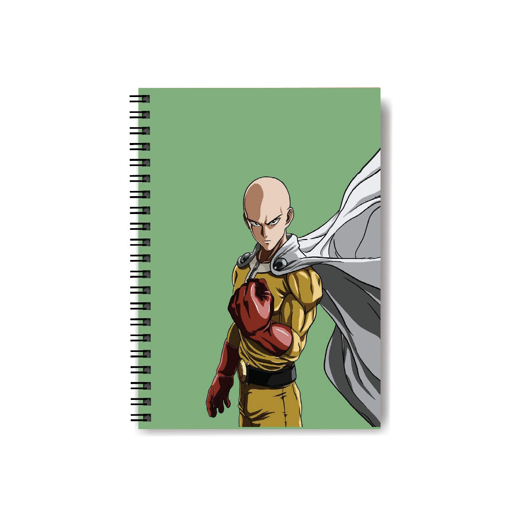 A5 Notebook Sidebind Anime Design Cardcover Book Lined Journal School Office